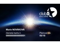 Club 5* Exclusive kartica