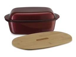 Delimano Royal Supreme medium stakleni pekač + poklopac