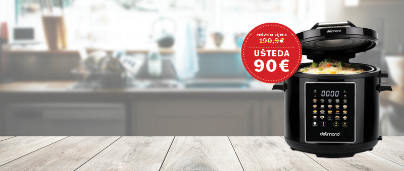 UŠTEDA  -90€ UZ NOVI MULTICOOKER! 