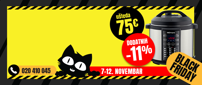 El. Lonac i Multicooker uz 75 € uštade + dodatnih 11%!