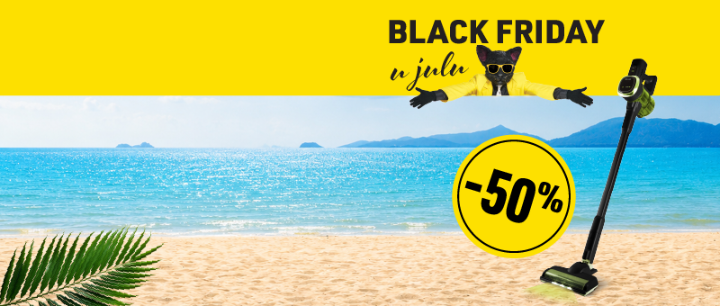 Black Friday u julu – Rovus Bežični usisivač PowerMax