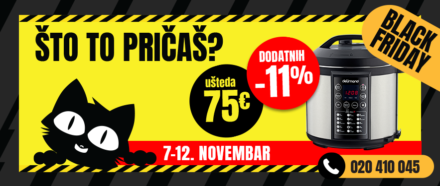 El. Lonac i Multicooker uz 75 € uštade + dodatnih 11%!