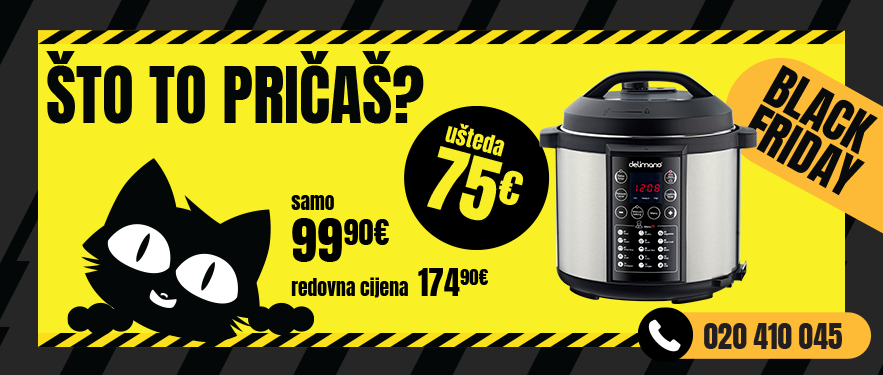 El. Lonac i Multicooker uz 75 € uštade!