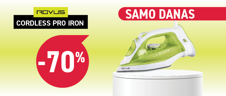 -70% POPUSTA UZ ROVUS PRO PEGLU! SAMO DANAS 30.03! 