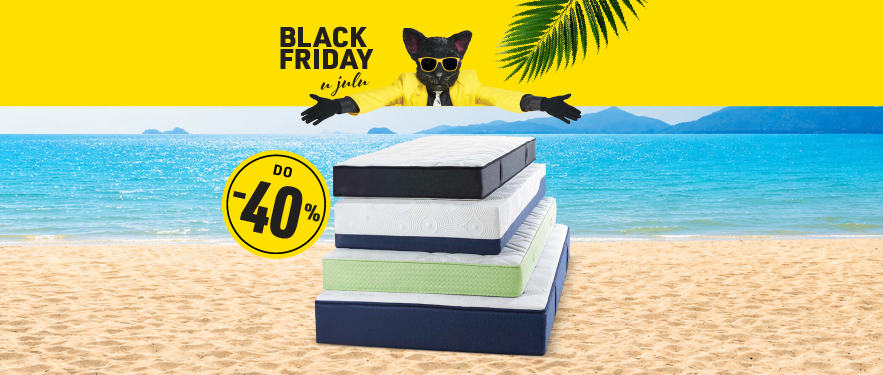 Black Friday u julu – Dormeo dušeci na popustu do -40%