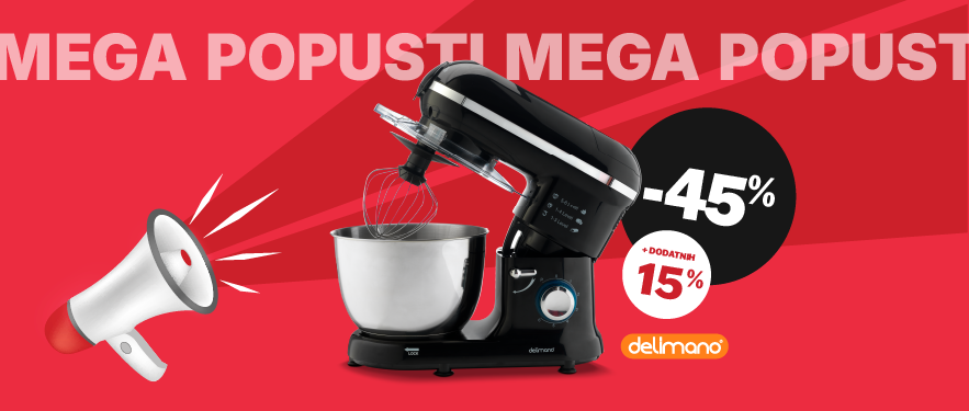 MEGA POPUSTI NA DELIMANO KUHINJSKI ROBOT