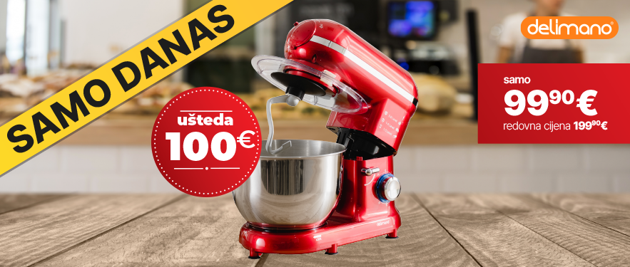 KUHINJSKI PRO ROBOT UZ -100€ UŠTEDE! SAMO DANAS 26.04!