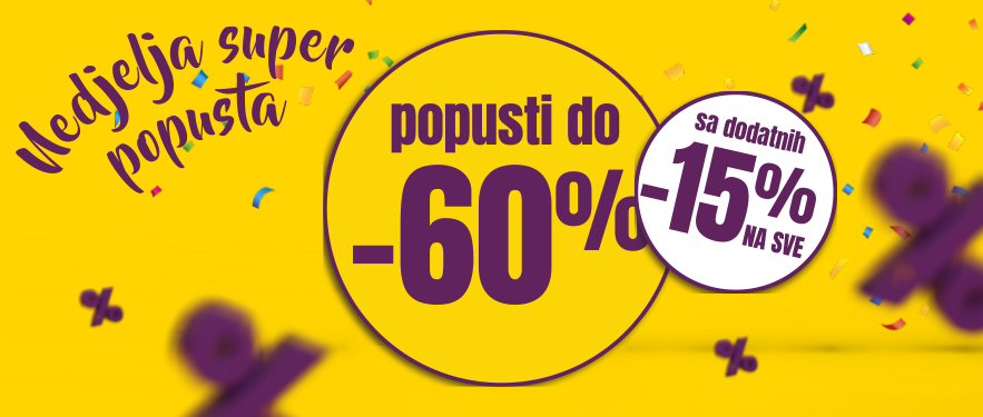 NEDELJA SUPER POPUSTA! 