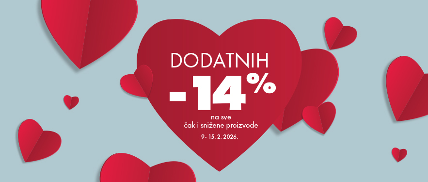 DODANIH -14%! SAMO DO 15.02!