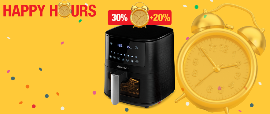 HAPPY HOURS: AIR FRYER UZ DODATNIH +20%!