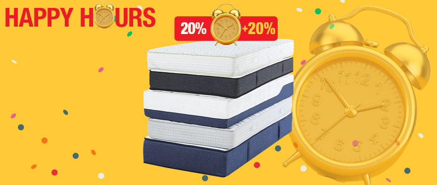 HAPPY HOURS: DORMEO DUŠECI UZ DODATNIH +20%!