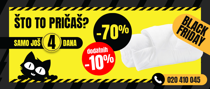 COMFY JORGAN UZ -70% + DODATNIH -10%! SAMO DO 04.12! 