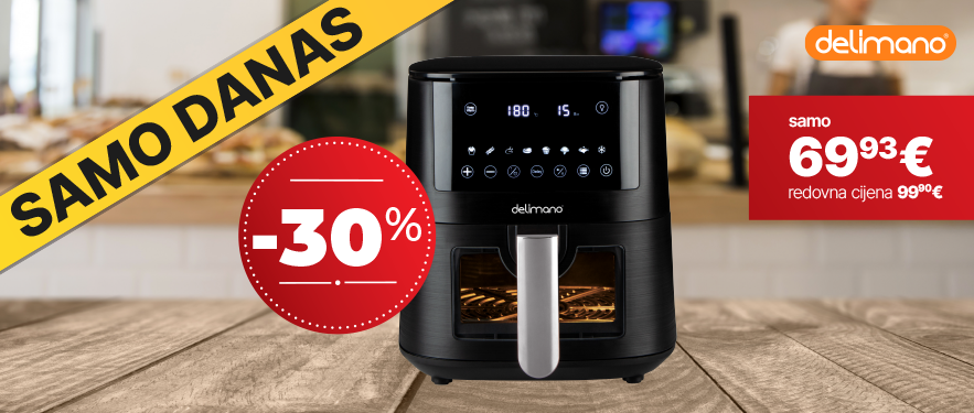 AIR FRYER PRIME UZ -30%! SAMO DANAS 17. JULA!
