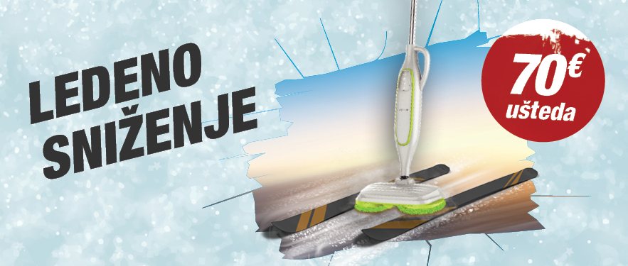 Ne Propustite 70 € UŠTEDE uz 3 u1 Nano Podni Paročistač!