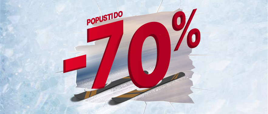 LEDENO SNIŽENJE DO -70%! 