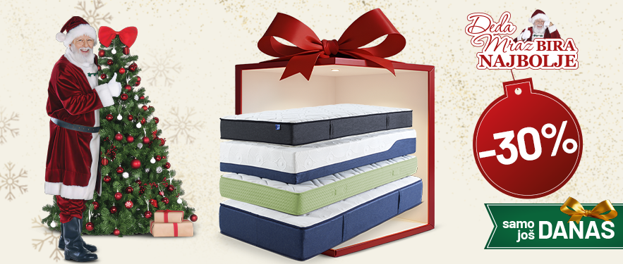 SAMO JOŠ DANAS 11.01! PRAZNIČNI POPUSTI DO -60% + BESPLATNA DOSTAVA!