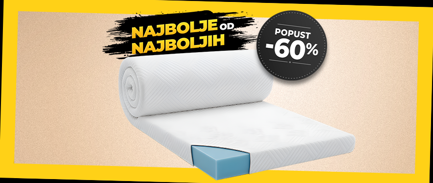 DORMEO NADDUŠECI NA -60%!