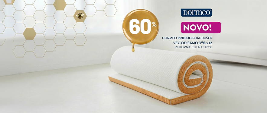 NOVO! Dormeo Propolis naddušek