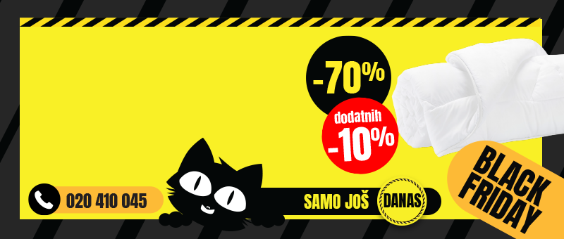 COMFY JORGAN UZ -70% + DODATNIH -10%! SAMO JOŠ DANAS 04.12! 
