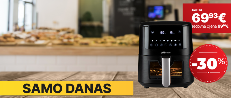 AIR FRYER PRIME UZ -30%! SAMO DANAS 17. JULA!