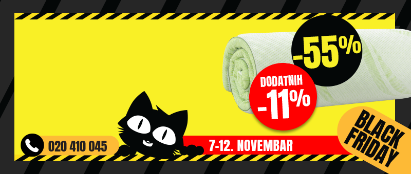 DODATNIH -11% NA ODABRANE PROIZVODE! SAMO DO 12.11! 