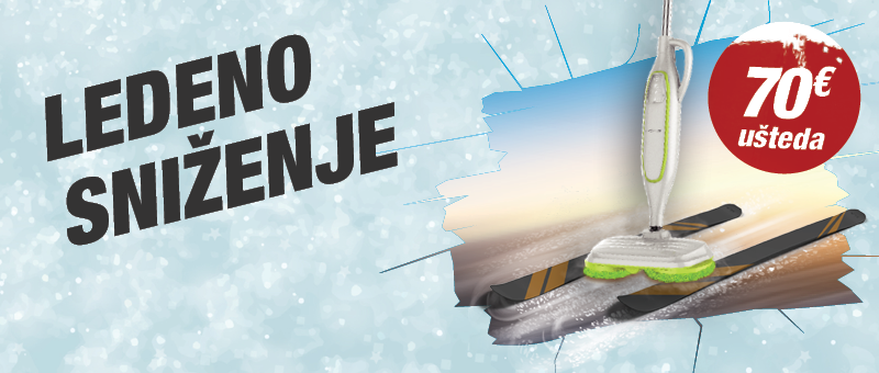 Ne Propustite 70 € UŠTEDE uz 3 u1 Nano Podni Paročistač!