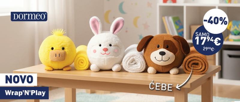 DORMEO WRAP'N'PLAY IGRAČKA I ĆEBE