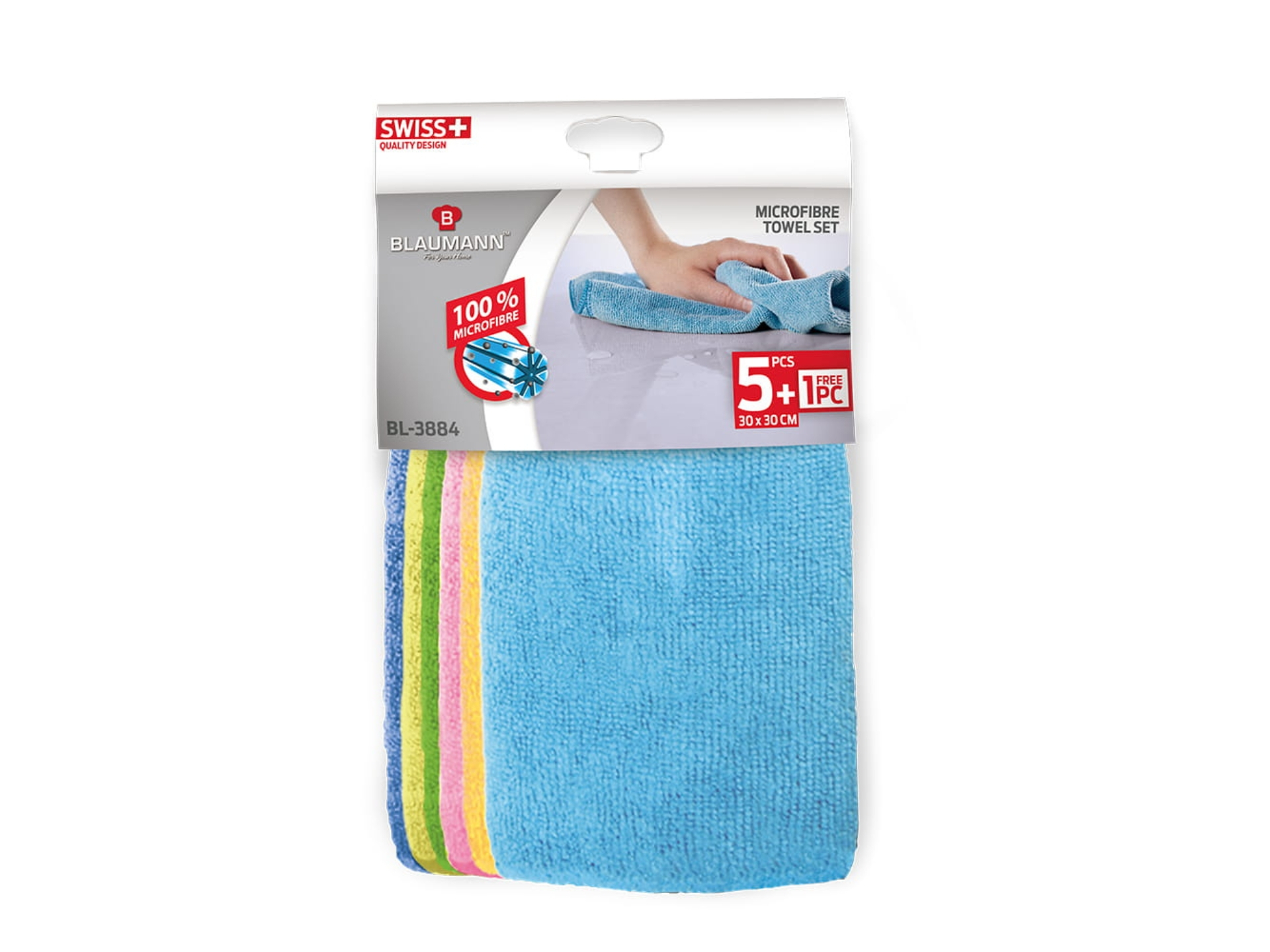 Blaumann mikrofiber set krpa 5+1